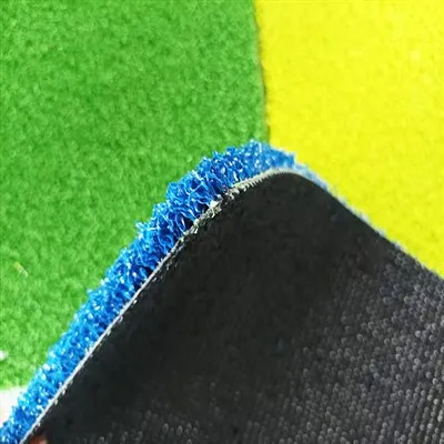 PU backing for artificial turf of padel courts